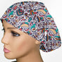 Cinco De Mayo Doodle Euro Scrub Cap