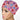 Cinco De Mayo Pink Low-Tie Surgeon Scrub Cap