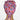 Cinco De Mayo Pink Low-Tie Surgeon Scrub Cap