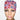 Cinco De Mayo Pink Low-Tie Surgeon Scrub Cap