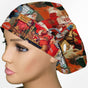 Classic Santa Euro Scrub Cap