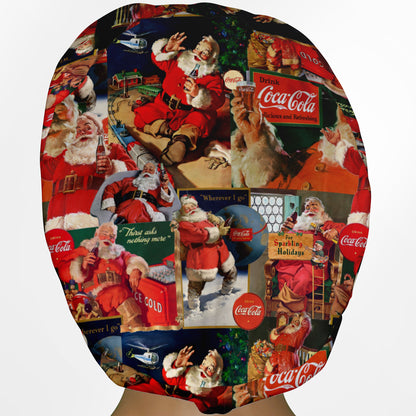Classic Santa Euro Scrub Cap
