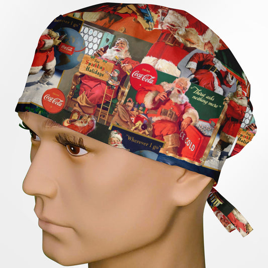 Classic Santa Surgeon Scrub Cap
