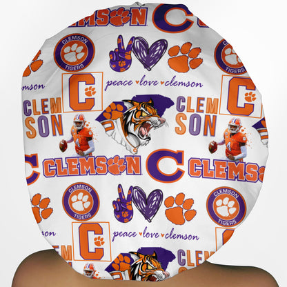 Clemson Bouffant Scrub Cap