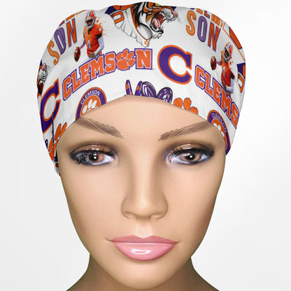 Clemson Euro Scrub Cap