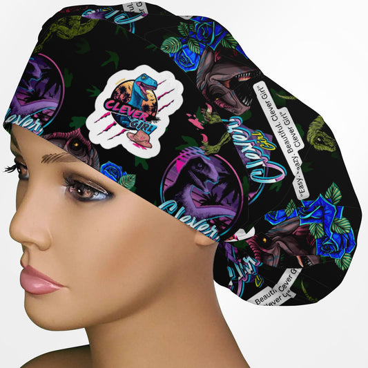Clever Girl Bouffant Scrub Cap