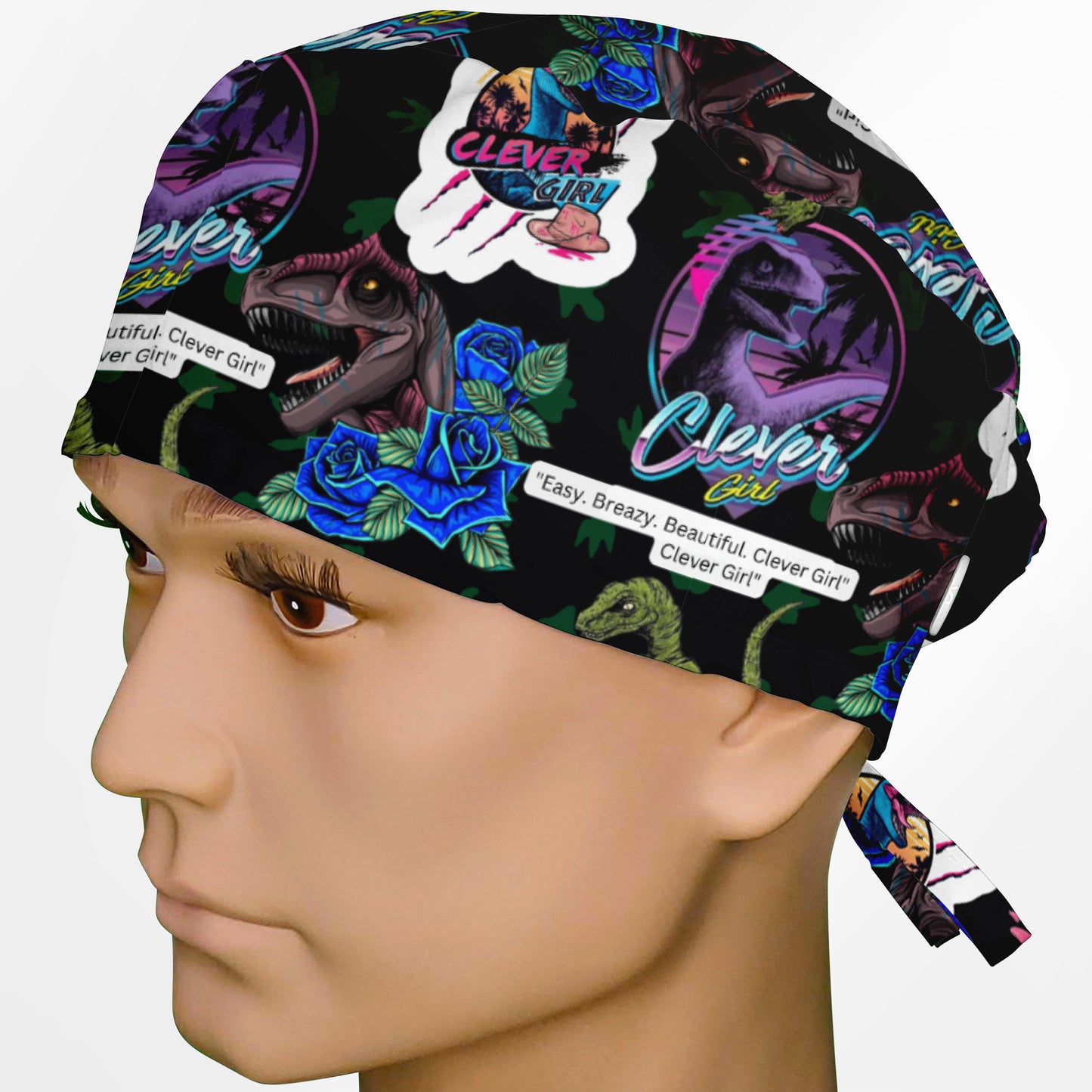 Clever Girl Surgeon Scrub Cap