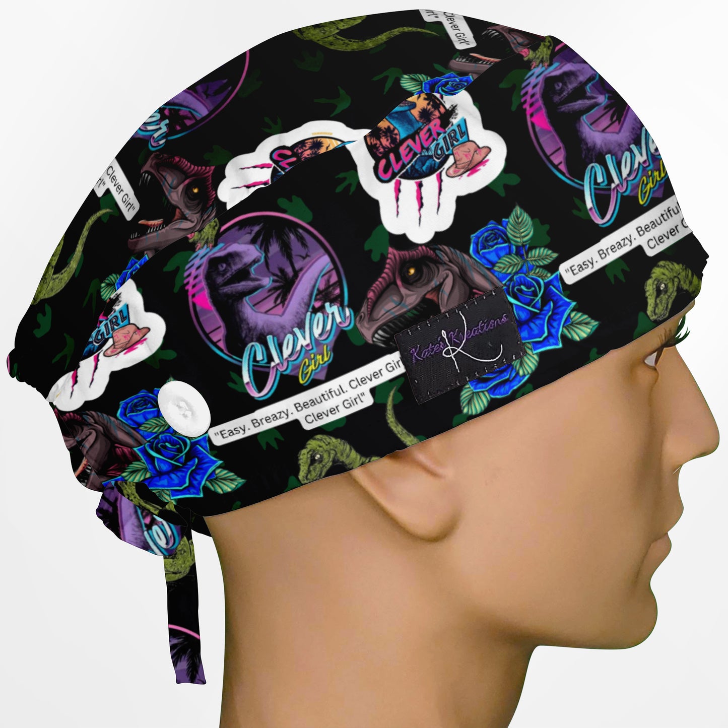 Clever Girl Surgeon Scrub Cap