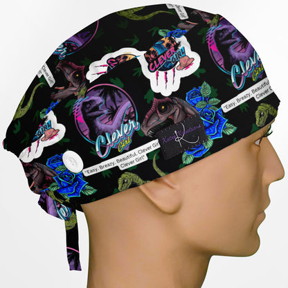 Clever Girl Surgeon Scrub Cap