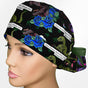 Clever Girl Ponytail Scrub Cap