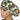 Clover Gnomes Bouffant Scrub Cap
