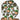 Clover Gnomes Bouffant Scrub Cap
