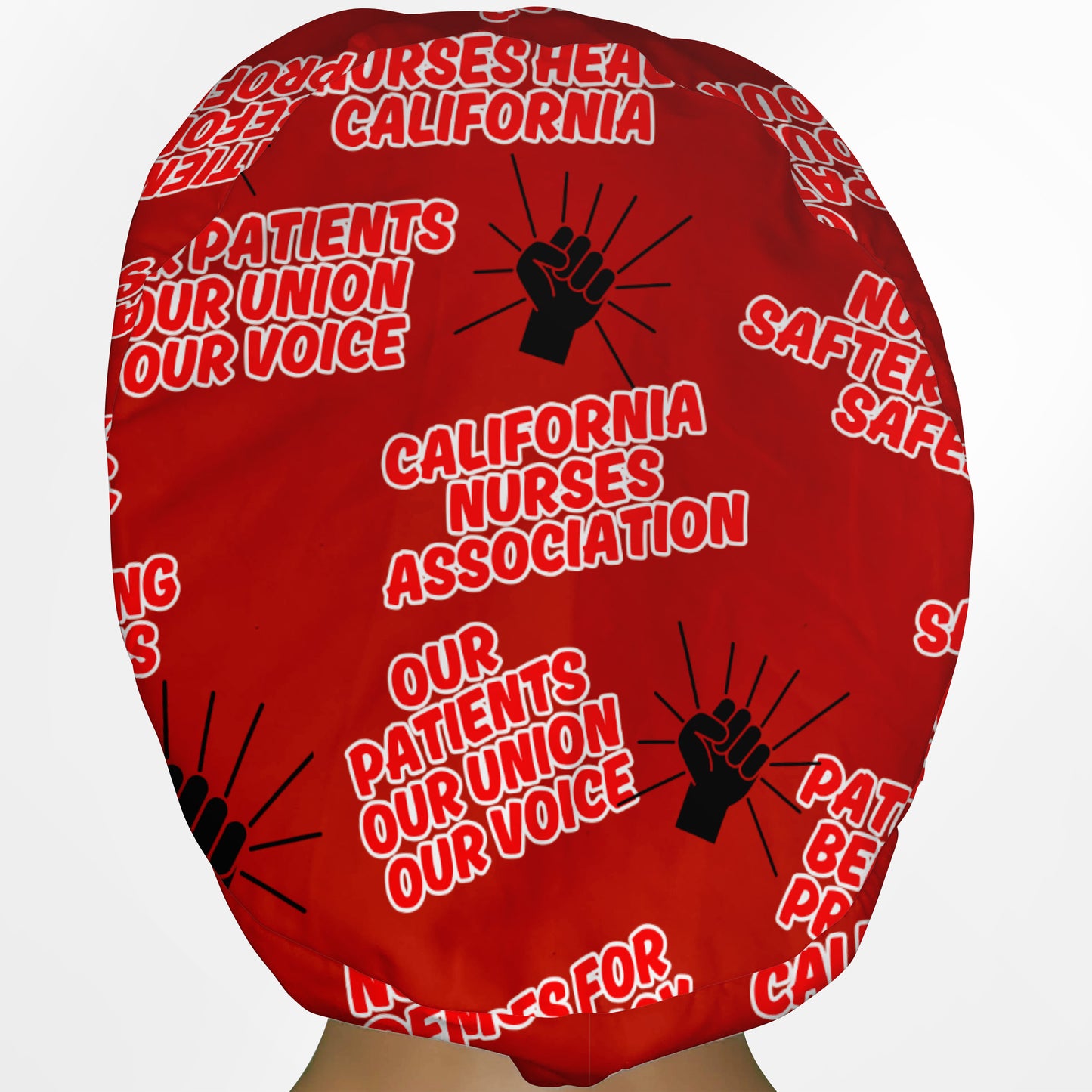 California Nurses Association Euro Scrub Cap