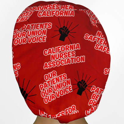 California Nurses Association Euro Scrub Cap