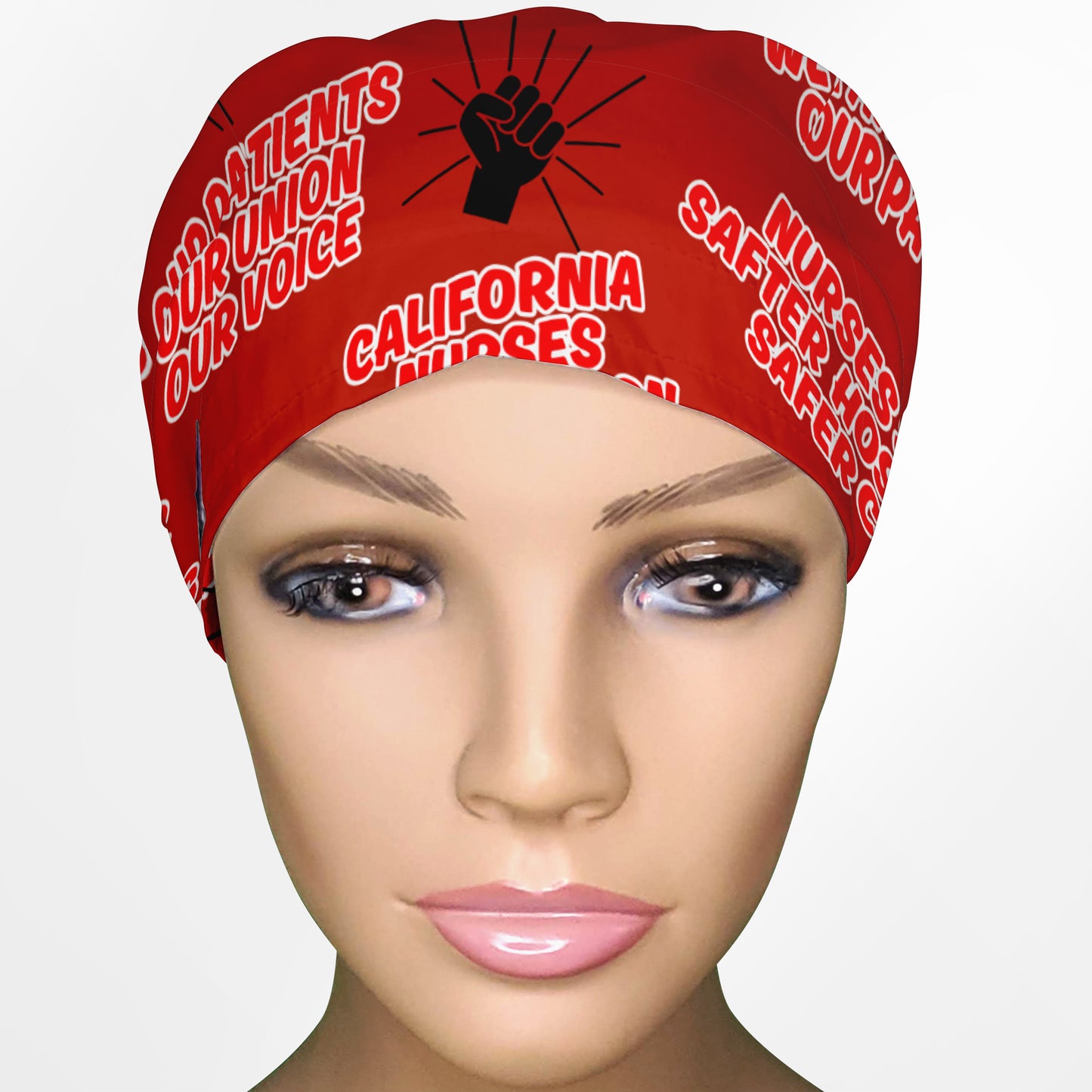 California Nurses Association Euro Scrub Cap