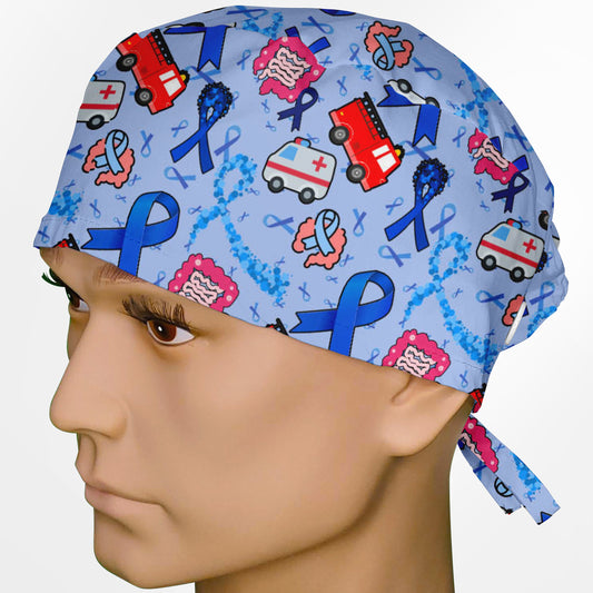 Colon Cancer/First Responder Surgeon Scrub Cap