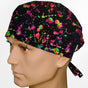 Color Splat Surgeon Scrub Cap