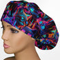 Cool Cat Bouffant Scrub Cap