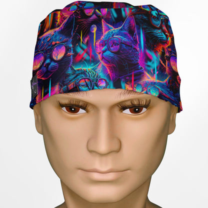 Cool Cat Surgeon Scrub Cap