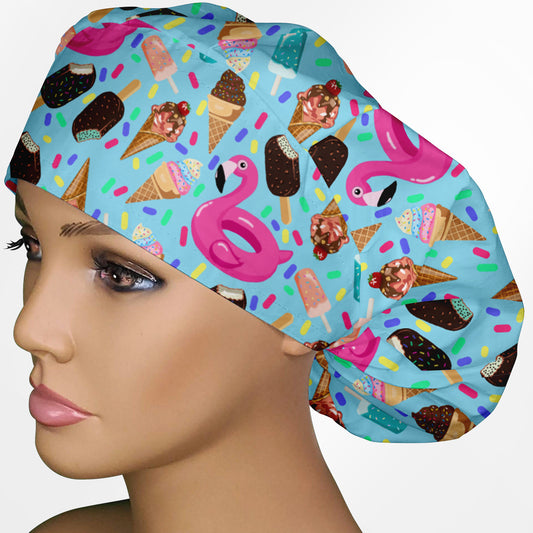 Cool Down Summer Bouffant Scrub Cap