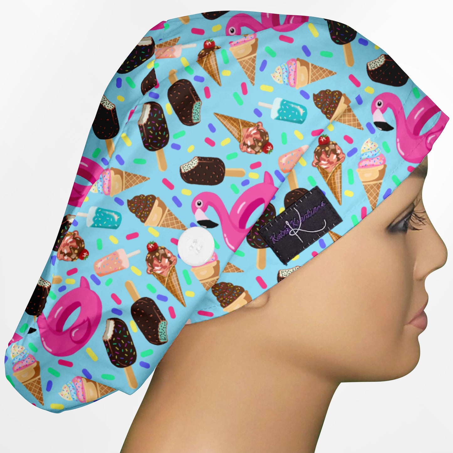 Cool Down Summer Euro Scrub Cap