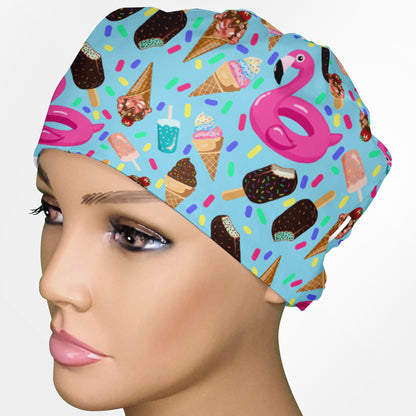 Cool Down Summer Low-Tie Surgeon Scrub Cap