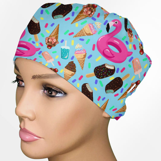 Cool Down Summer Low-Tie Surgeon Scrub Cap