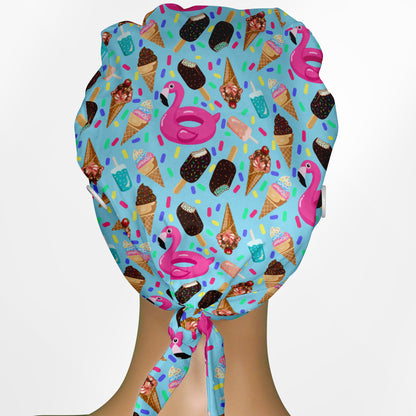 Cool Down Summer Low-Tie Surgeon Scrub Cap