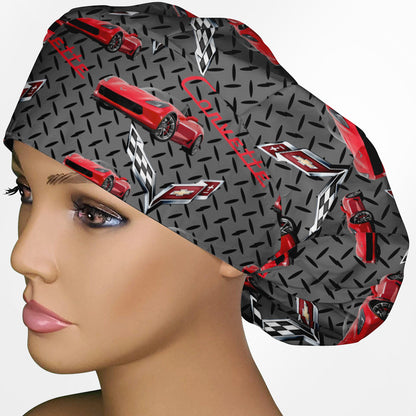 Corvette Bouffant Scrub Cap