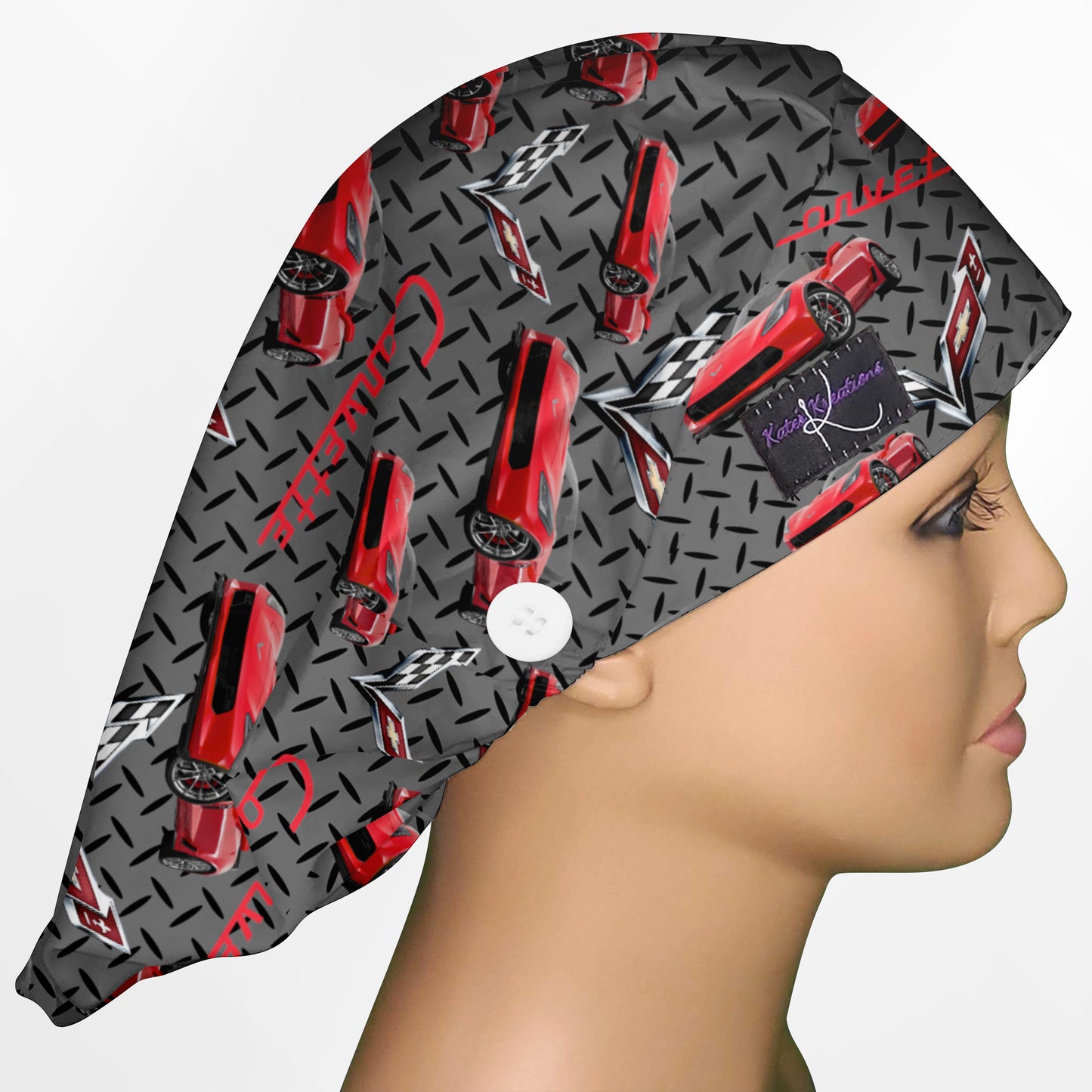Corvette Bouffant Scrub Cap