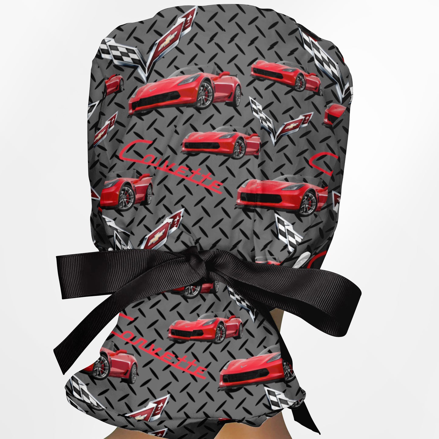 Corvette Ponytail Scrub Cap