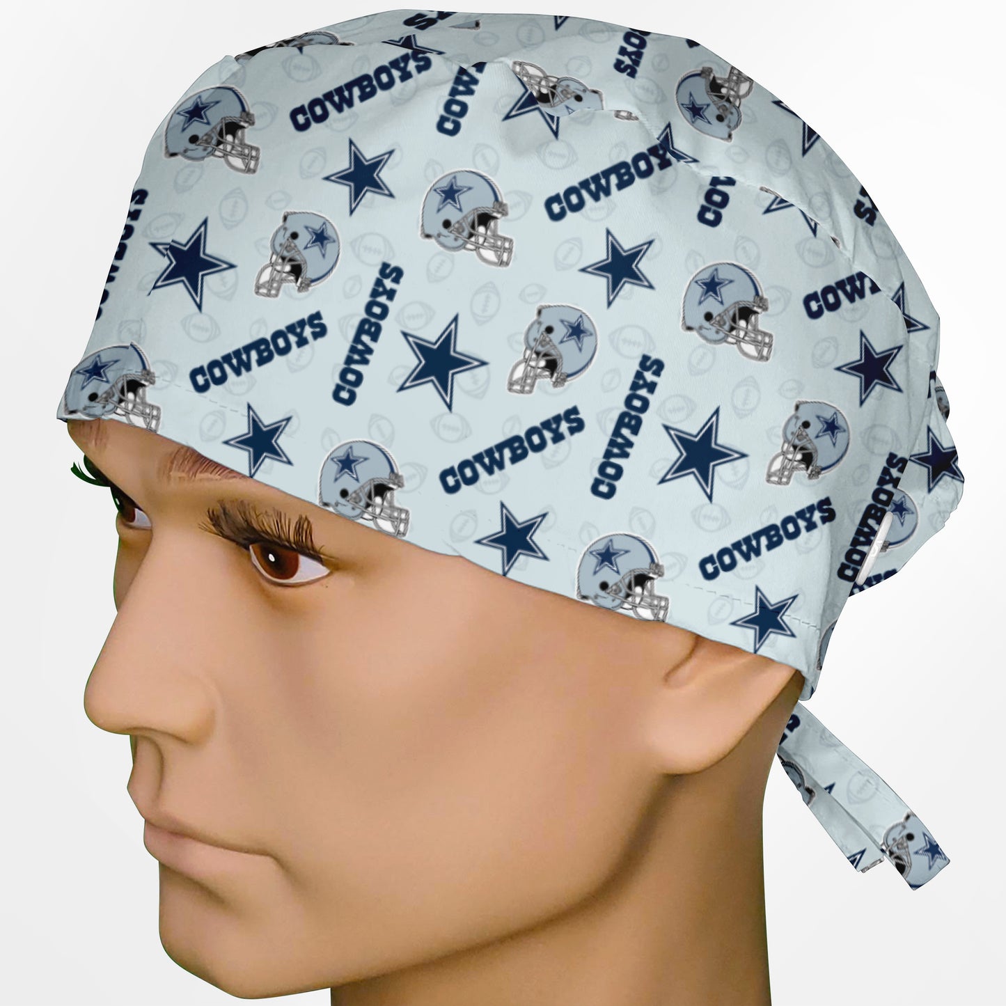 Cowboys Logo Surgeon Scrub Cap