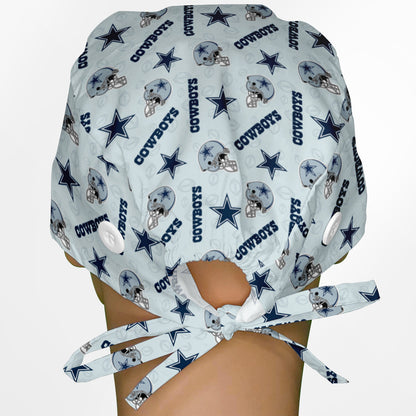 Cowboys Logo Surgeon Scrub Cap
