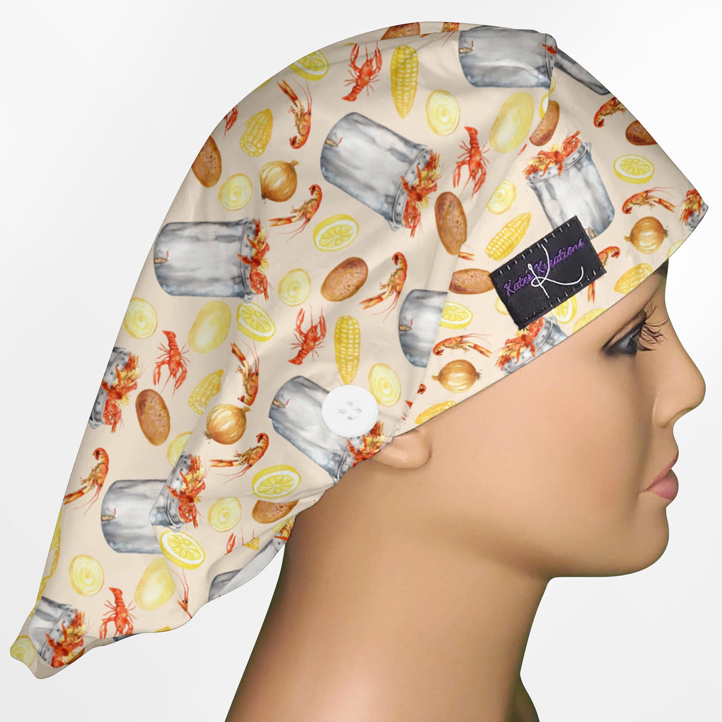 Craw Fish Bouffant Scrub Cap