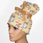 Craw Fish High Bun Ponytail Scrub Cap