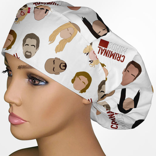 Criminal Minds Bouffant Scrub Cap