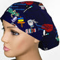 CRNA Euro Scrub Cap