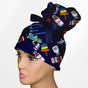 CRNA High Bun Ponytail Scrub Cap