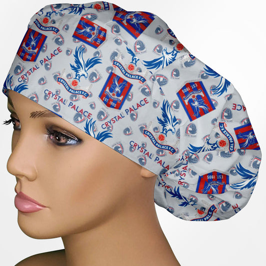 Crystal Palace FC Bouffant Scrub Cap