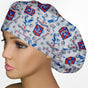 Crystal Palace FC Bouffant Scrub Cap