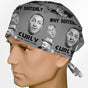 Curly Surgeon Scrub Cap