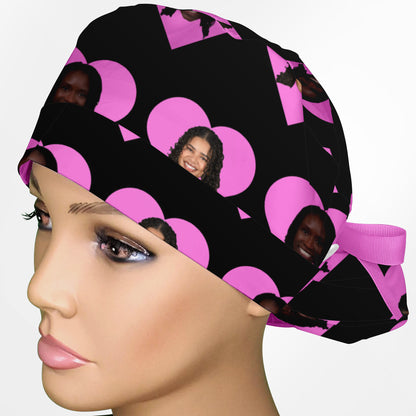 Custom Breezy Ponytail Scrub Cap