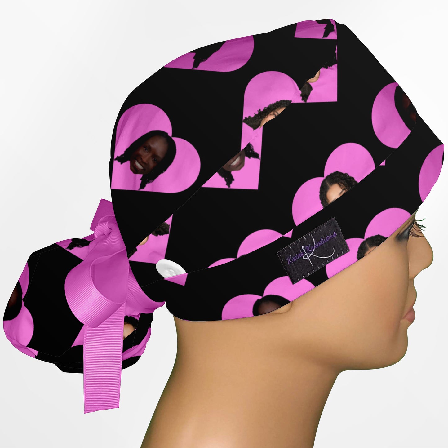 Custom Breezy Ponytail Scrub Cap