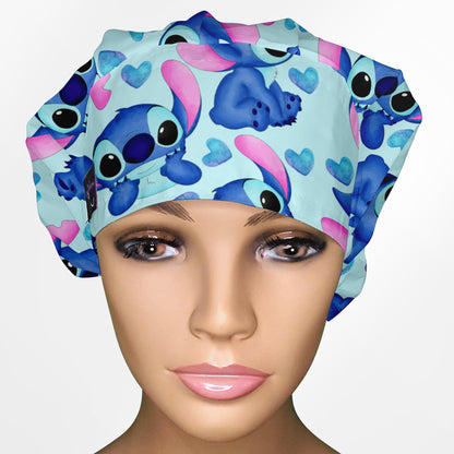 Cute Aloha Bouffant Scrub Cap