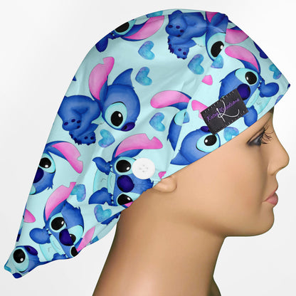 Cute Aloha Bouffant Scrub Cap