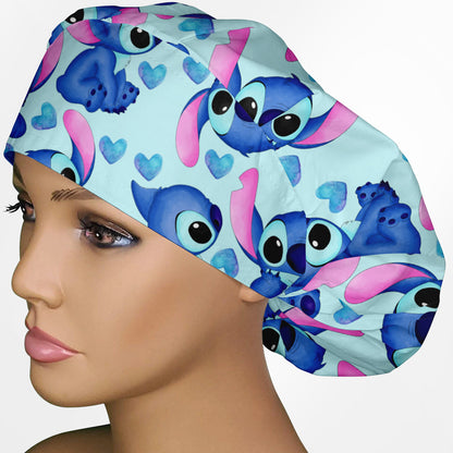 Cute Aloha Bouffant Scrub Cap