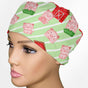 Cute Farm Piggies Low-Tie Surgeon Scrub Cap