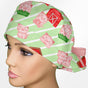Cute Farm Piggies Ponytail Scrub Cap