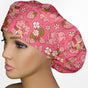 Cute Strawberry Shortcake Bouffant Scrub Cap