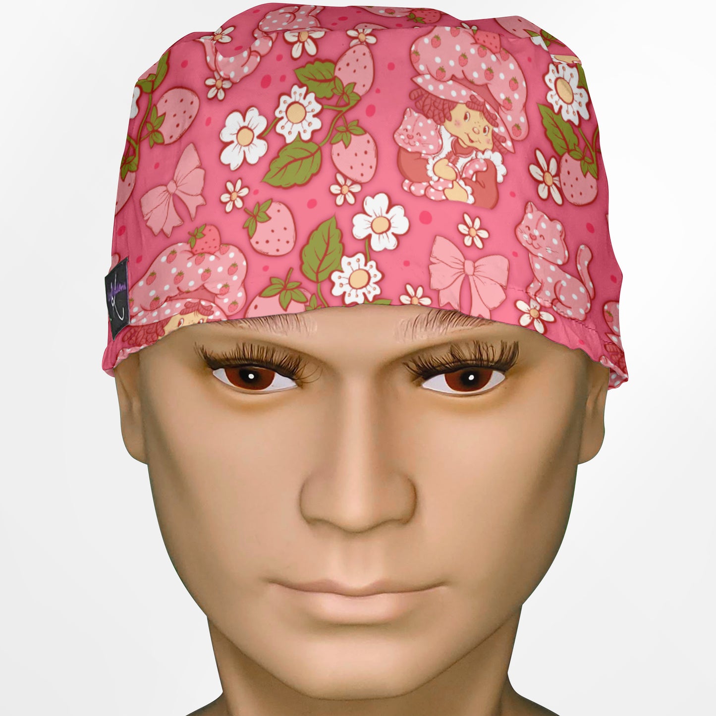 Cute Strawberry Shortcake Surgeon Scrub Cap